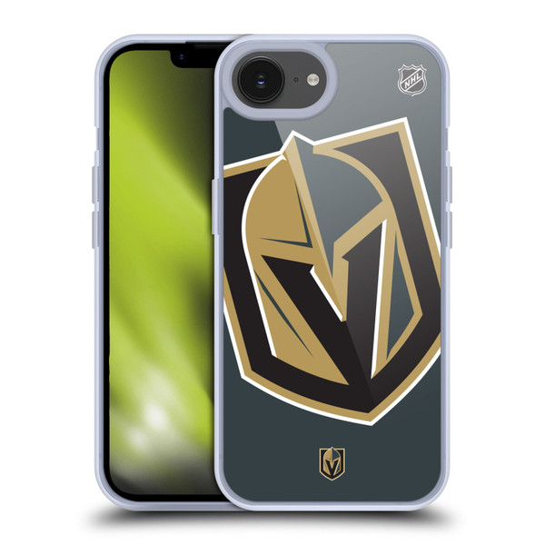 NHL Vegas Golden Knights Oversized Soft Gel Case for Apple iPhone 16e