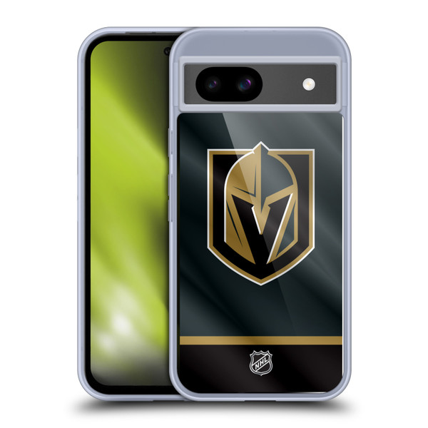 NHL Vegas Golden Knights Jersey Soft Gel Case for Google Pixel 8a