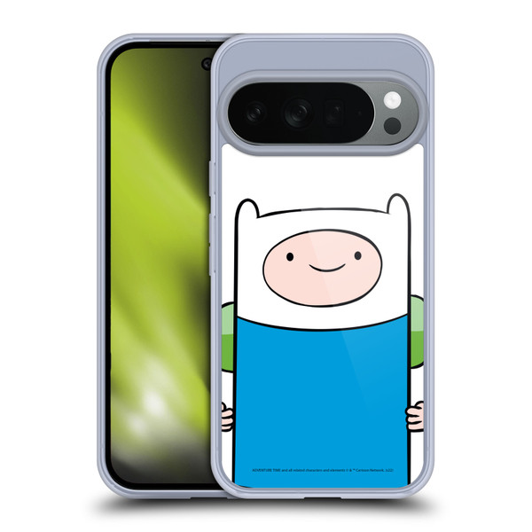 Adventure Time Graphics Finn The Human Soft Gel Case for Google Pixel 10