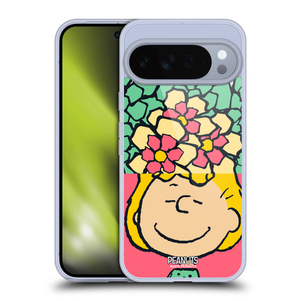 Peanuts Halfs And Laughs Sally Flowers Soft Gel Case for Google Pixel 10 Pro XL