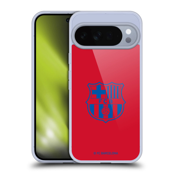 FC Barcelona Crest Patterns Red Soft Gel Case for Google Pixel 10 Pro XL