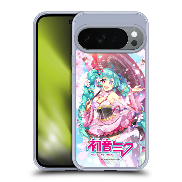 Hatsune Miku Graphics Sakura Soft Gel Case for Google Pixel 10
