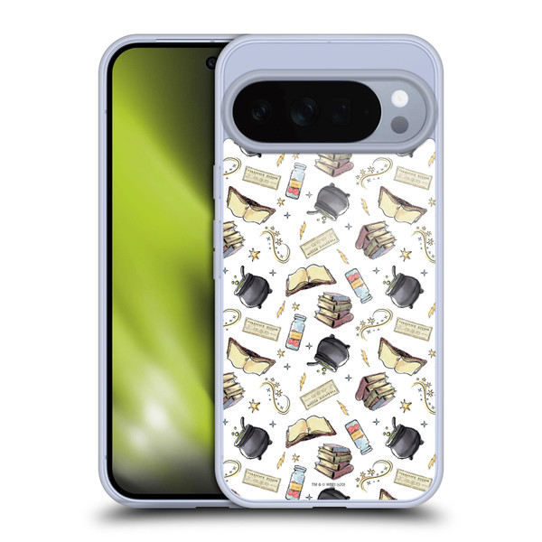 Harry Potter Deathly Hallows XIII Hogwarts Pattern Soft Gel Case for Google Pixel 10 Pro XL