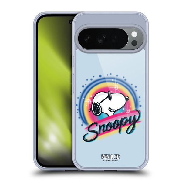 Peanuts Snoopy Boardwalk Airbrush Colourful Sunglasses Soft Gel Case for Google Pixel 10