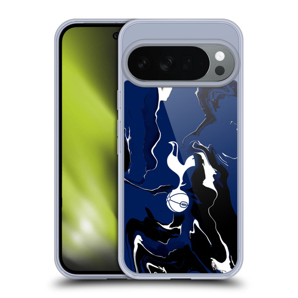 Tottenham Hotspur F.C. Badge Marble Soft Gel Case for Google Pixel 10