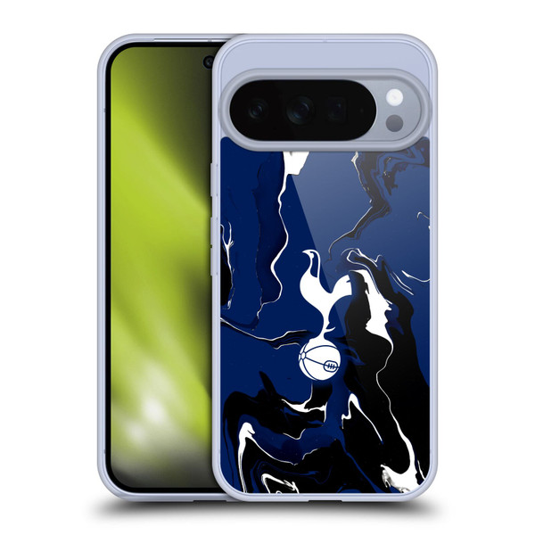 Tottenham Hotspur F.C. Badge Marble Soft Gel Case for Google Pixel 10 Pro XL