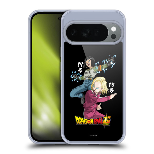 Dragon Ball Super Universe Survival Characters Android 17 & 18 Soft Gel Case for Google Pixel 10