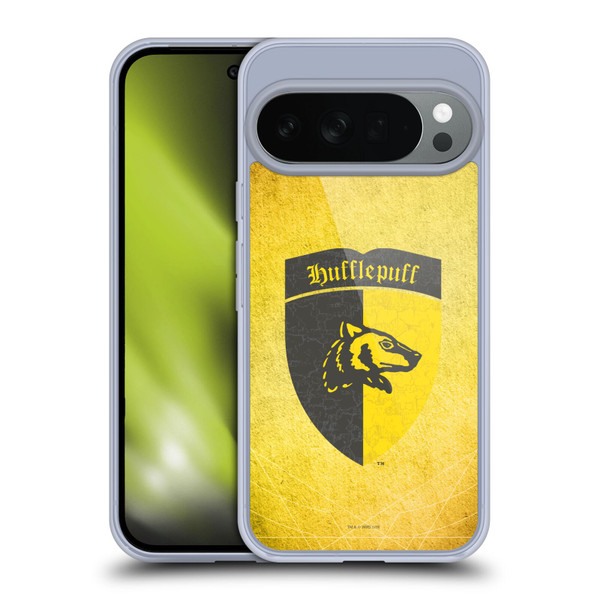 Harry Potter Sorcerer's Stone I Hufflepuff Crest Soft Gel Case for Google Pixel 10