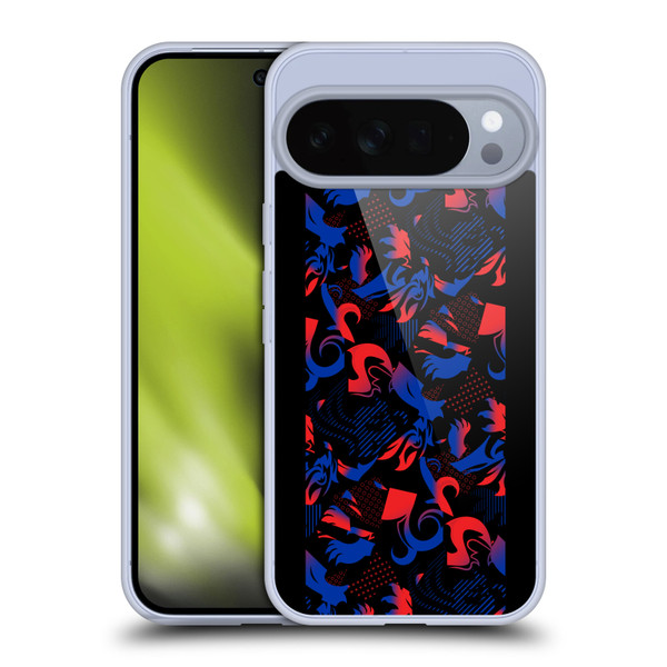 Rangers FC 2024/25 Kit Third Pattern Soft Gel Case for Google Pixel 10 Pro XL