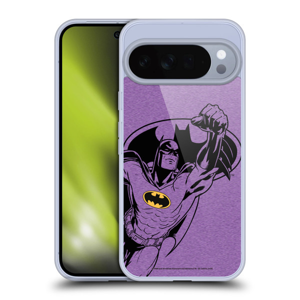 Batman DC Comics Logos Purple Soft Gel Case for Google Pixel 10 Pro XL