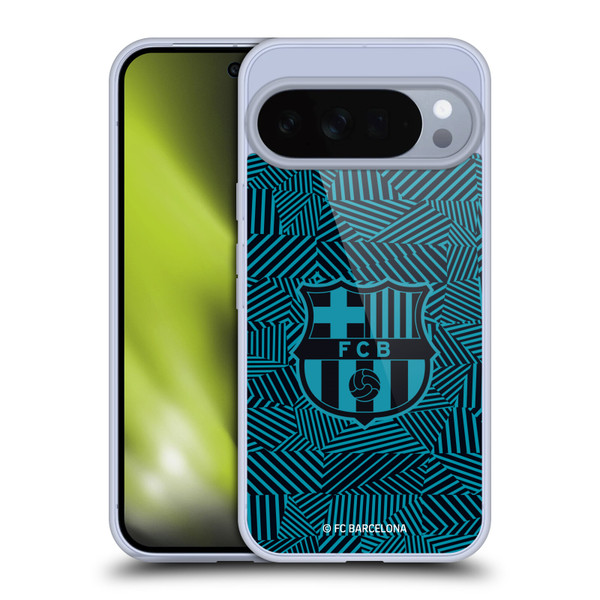 FC Barcelona Crest Black Soft Gel Case for Google Pixel 10 Pro XL