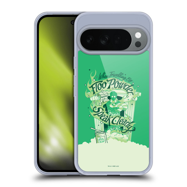 Harry Potter Deathly Hallows XVIII Floo Powder Soft Gel Case for Google Pixel 10