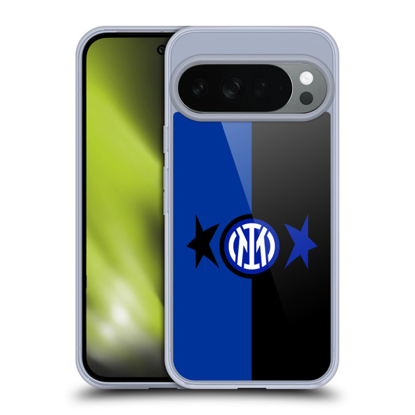 Fc Internazionale Milano IM 2Stars Black & Blue Soft Gel Case for Google Pixel 10