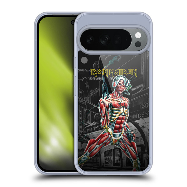 Iron Maiden Album Covers Somewhere Soft Gel Case for Google Pixel 10