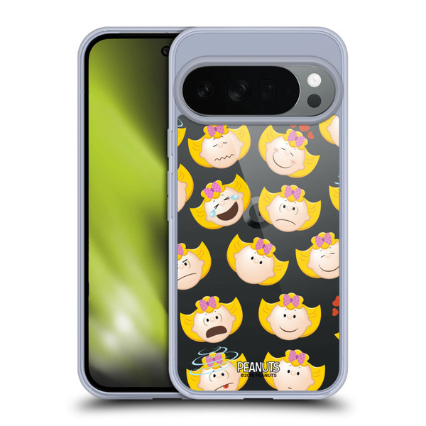 Peanuts Character Patterns Sally Brown Soft Gel Case for Google Pixel 10