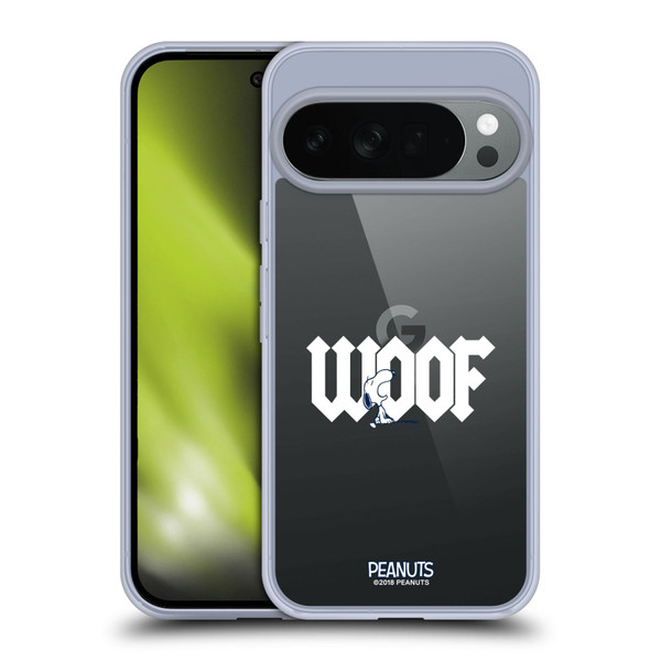 Peanuts Rock Tees Snoopy Woof Soft Gel Case for Google Pixel 10