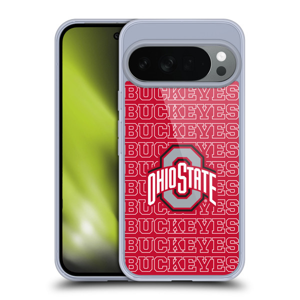 Ohio State University Logo Outline Buckeyes Soft Gel Case for Google Pixel 10