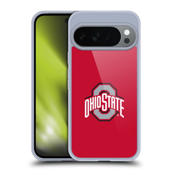 Ohio State University Logo Plain Soft Gel Case for Google Pixel 10