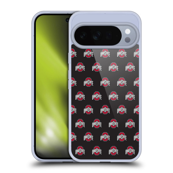 Ohio State University Logo Pattern Soft Gel Case for Google Pixel 10 Pro XL
