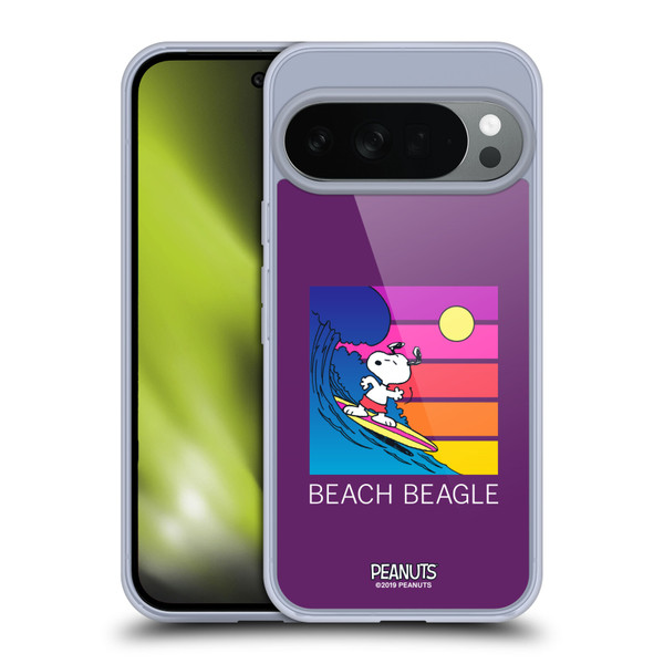 Peanuts Snoopy Aloha Disco Beach Beagle Soft Gel Case for Google Pixel 10