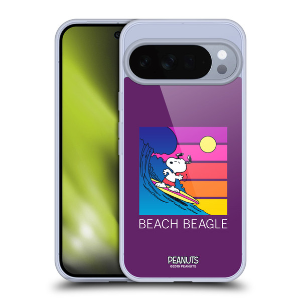 Peanuts Snoopy Aloha Disco Beach Beagle Soft Gel Case for Google Pixel 10 Pro XL
