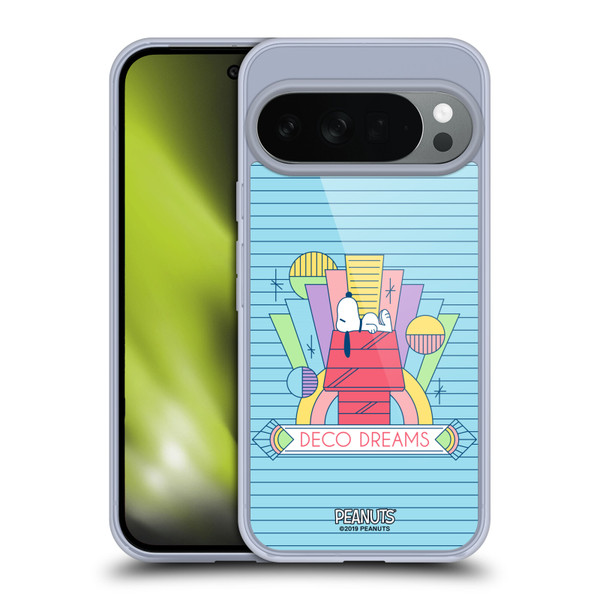 Peanuts Snoopy Deco Dreams House Dreams Soft Gel Case for Google Pixel 10