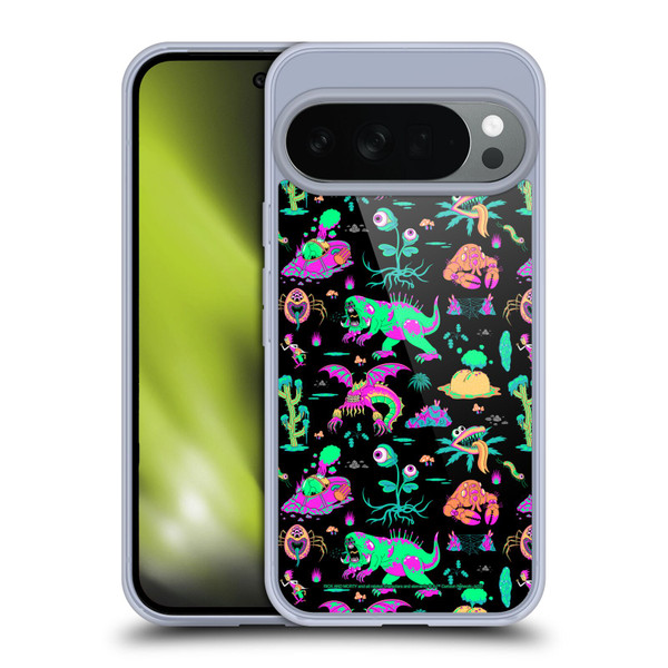 Rick And Morty Season 3 Graphics Aliens Soft Gel Case for Google Pixel 10