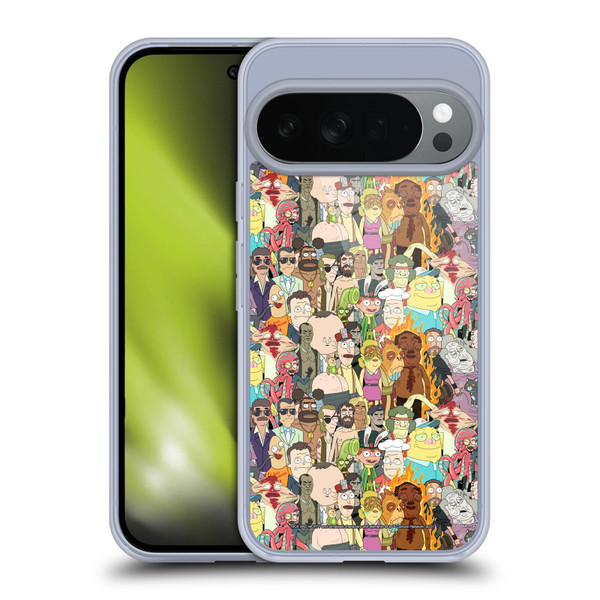 Rick And Morty Season 3 Graphics Interdimensional Space Cable Soft Gel Case for Google Pixel 10