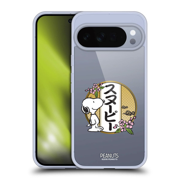 Peanuts Oriental Snoopy Cherry Blossoms 3 Soft Gel Case for Google Pixel 10 Pro XL