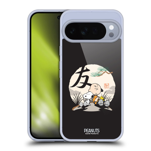 Peanuts Oriental Snoopy Charlie Brown Soft Gel Case for Google Pixel 10 Pro XL