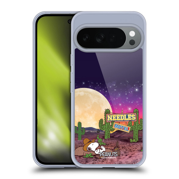 Peanuts Snoopy Space Cowboy Nebula Cactus Needles Soft Gel Case for Google Pixel 10