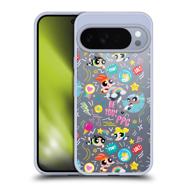 The Powerpuff Girls Graphics Icons Soft Gel Case for Google Pixel 10 Pro XL