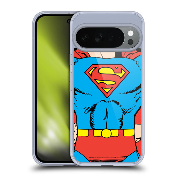 Superman DC Comics Logos Classic Costume Soft Gel Case for Google Pixel 10