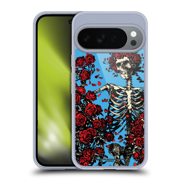 Grateful Dead Trends Bertha Skull Roses Soft Gel Case for Google Pixel 10