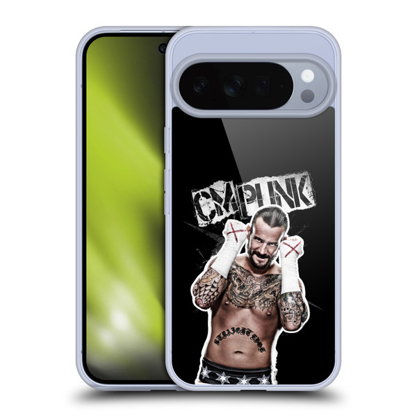 WWE CM Punk Graphics Soft Gel Case for Google Pixel 10 Pro XL