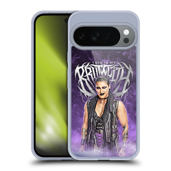WWE Rhea Ripley This Is My Brutality Soft Gel Case for Google Pixel 10