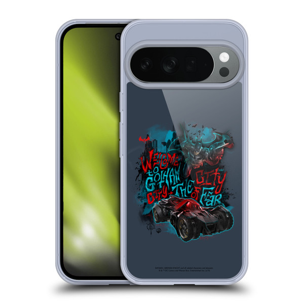 Batman Arkham Knight Graphics Welcome To Gotham Soft Gel Case for Google Pixel 10