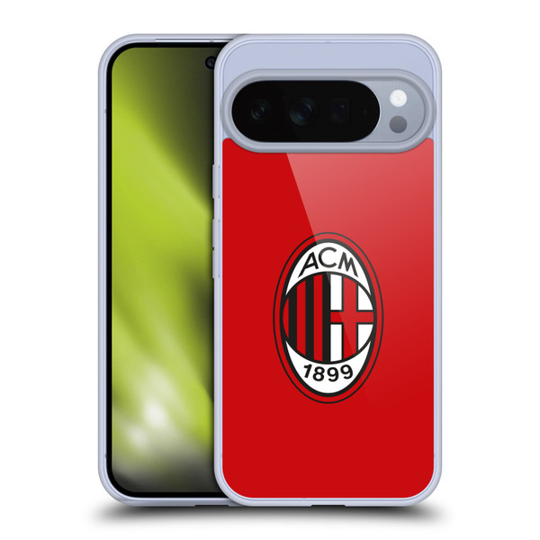 AC Milan Crest Full Colour Red Soft Gel Case for Google Pixel 10 Pro XL