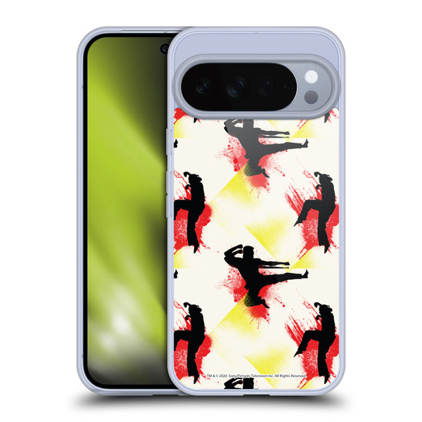 Cobra Kai Graphics Kick Pattern Soft Gel Case for Google Pixel 10 Pro XL