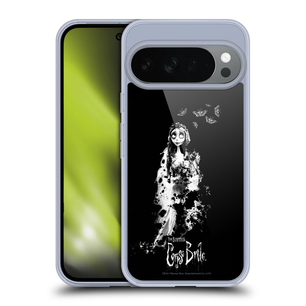 Corpse Bride Key Art Emily Splatters Soft Gel Case for Google Pixel 10