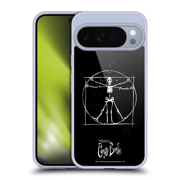 Corpse Bride Key Art Vitruvian Skeleton Soft Gel Case for Google Pixel 10 Pro XL