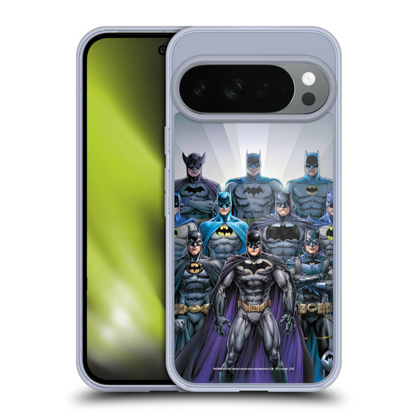 Batman DC Comics Iconic Comic Book Costumes Through The Years Soft Gel Case for Google Pixel 10