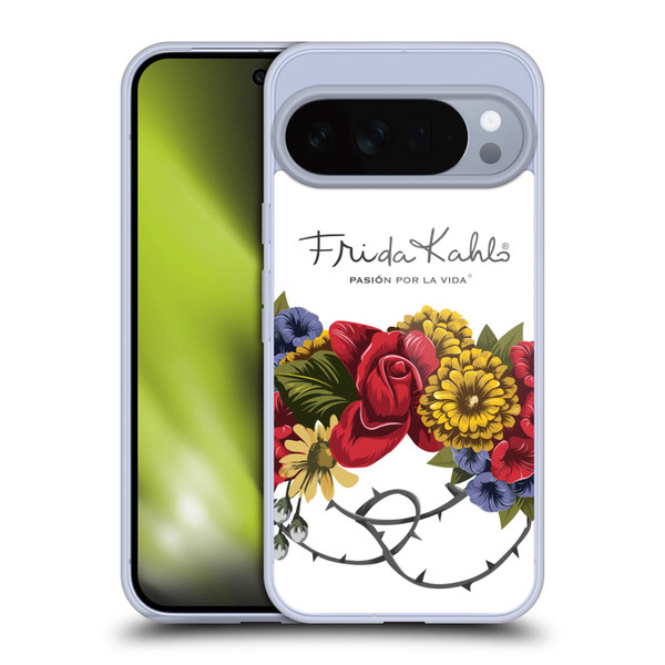 Frida Kahlo Red Florals Bunch Soft Gel Case for Google Pixel 10 Pro XL