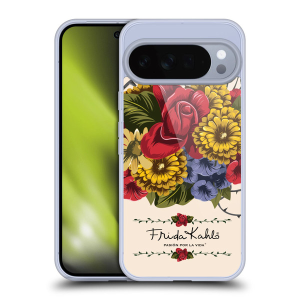 Frida Kahlo Red Florals Vine Soft Gel Case for Google Pixel 10 Pro XL
