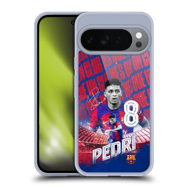 FC Barcelona 2023/24 First Team Pedri Soft Gel Case for Google Pixel 10