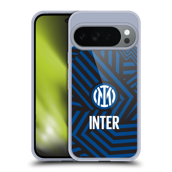 Fc Internazionale Milano Patterns Abstract 1 Soft Gel Case for Google Pixel 10