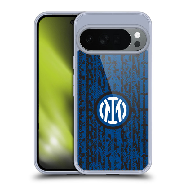 Fc Internazionale Milano Patterns Snake Wordmark Soft Gel Case for Google Pixel 10