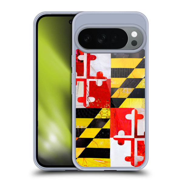 Artpoptart Flags Maryland Soft Gel Case for Google Pixel 10