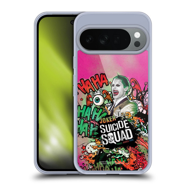 Suicide Squad 2016 Graphics Joker Poster Soft Gel Case for Google Pixel 10