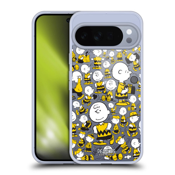 Peanuts Charlie Brown Patterns 3 Soft Gel Case for Google Pixel 10 Pro XL